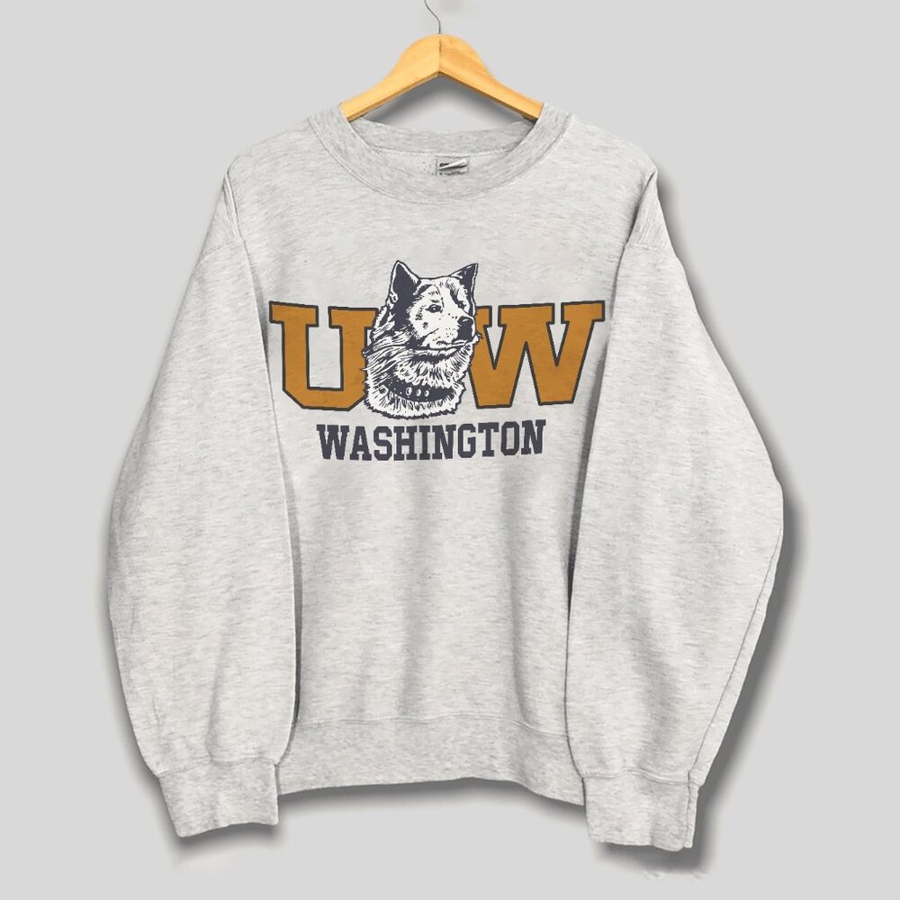 Vintage University Of Washington Huskies Sweatshirt, Washington Huskies Shirt